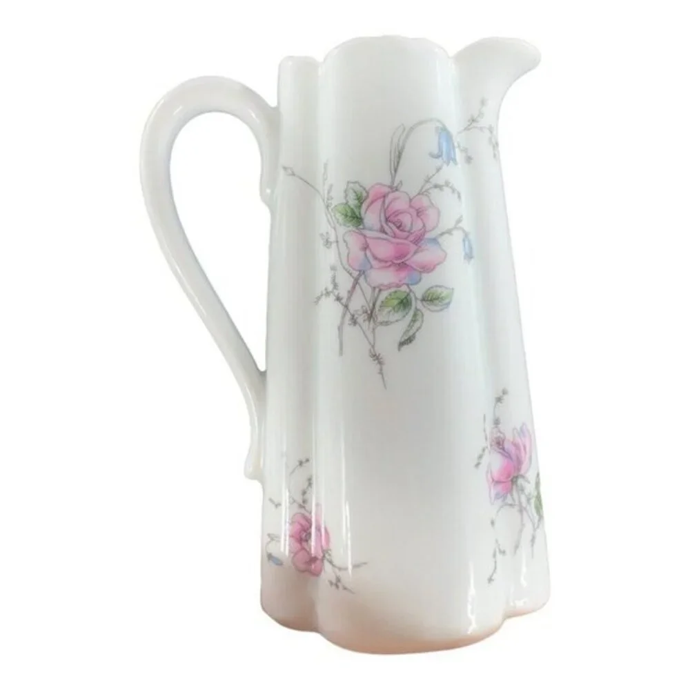 Vintage Limoges Haviland‎ Fine Porcelain Ceramic Pitcher Creamer Made In France
